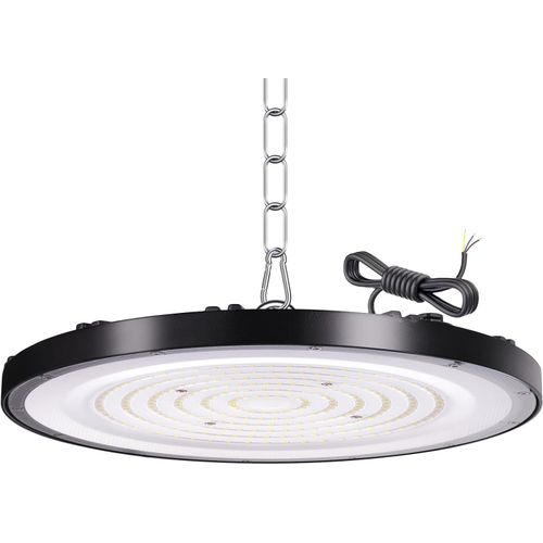 KAL-200W Ufo Projecteur Led Industriel, High Bay Lumière Éclairage D'Atelier 20000Lm Lampe Industrielle Led Lustre Intérieur, Hall Projecteur Lampe (1Pc, B-200W)