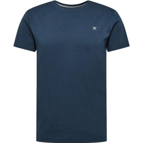 Hackett London T-Shirt Bleu Marine / Gris