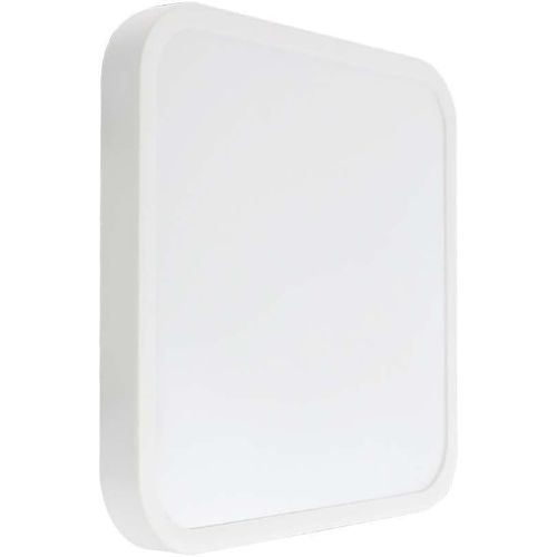 KAL-Plafonnier Led Carrée 24W - Blanc Neutre 4000K - Lampe De Plafond Led Pour Maison, Salon, Chambre, Bureau, Salle De Bain - Lumière Applique - 2500 Lumen - Ip44-250 X 250 Mm Mm