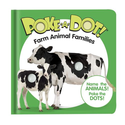 Melissa Doug Poke-A-Dot Familles D Animaux De La Ferme Livres D Activités 3 Apprends Anglais