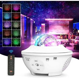 Projecteur Ciel Etoile, 33 Modes Lampe LED, Éclairage Planetarium Projecteur  Luminosité Réglable avec Haut-Parleur Bluetooth - Cdiscount Maison