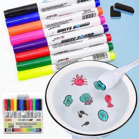 Acheter Stylo magique de peinture à l'eau magique, stylo flottant magique,  marqueurs d'eau, stylos à gribouiller à l'eau flottants, stylo de peinture  à l'eau magique pour enfants.