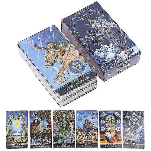 Jeu De Société De Divertissement, Cartes De Tarot Étoile, Prophétie, Divination, Fête