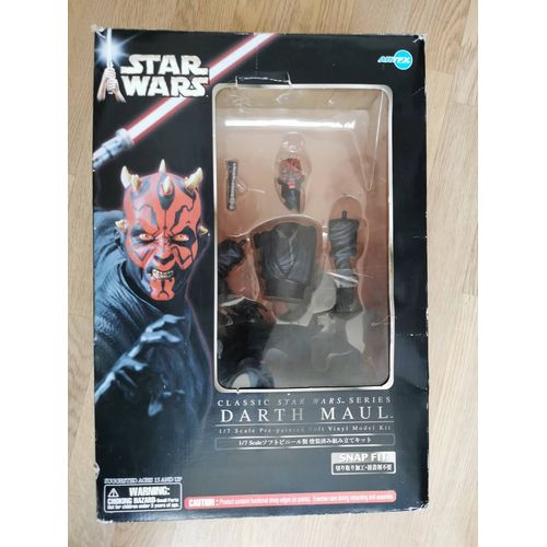 Figurine Darth Maul ( Classic Star Wars Séries) Snap Fit De Chez Kotobukiya 1/7 Scale Pré Painted Soft Vinyl Model Kit