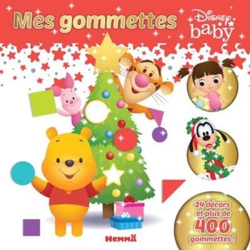 Mes Gommettes Disney Baby Noël - 24 Décors Et Plus De 400 Gommettes !
