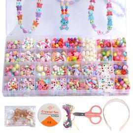 Kit de fabrication de bijoux pour filles Kit de fabrication de bracelet  d'amitié avec plus de 10000 élastiques