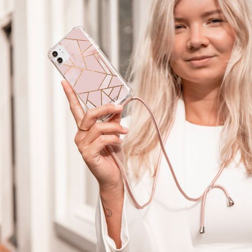 Imoshion Coque Design Avec Cordon Samsung Galaxy A70 Pink Graphic