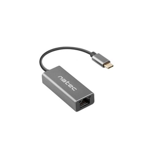 ADAPTADOR NATEC CRICKET USB-C 3 1 A ETHERNET RJ45 1GB