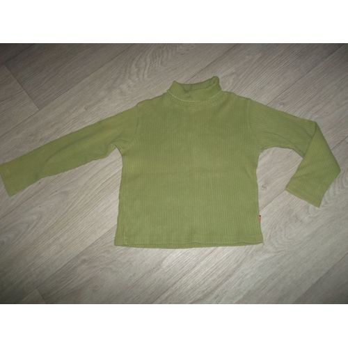 Pull La Compagnie Des Petits Vert Amande Col Roulé 8 Ans Tbe