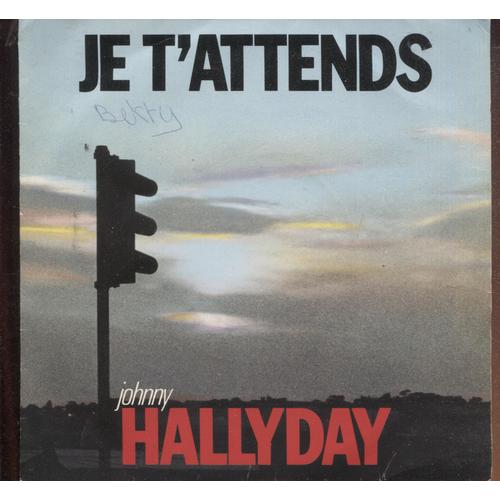 Johnny Hallyday - Je T'attends - Philips 1986