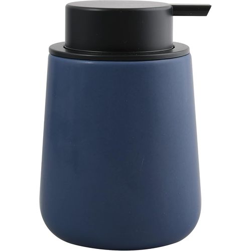 KAL-Distributeur De Savon Céramique Maonie Bleu Foncé Mat