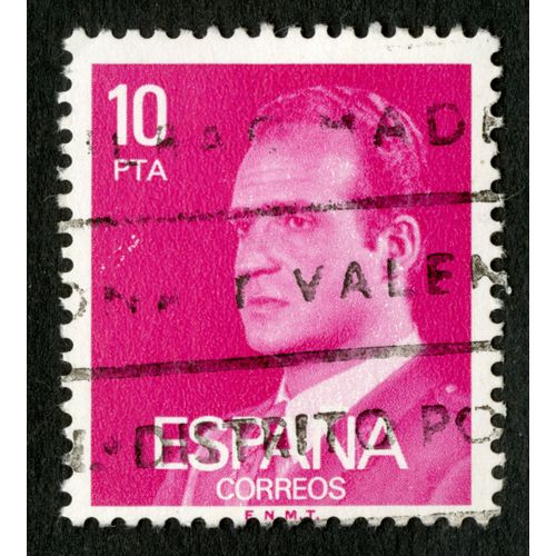 Timbre Oblitéré Espana , Correos, 10 Pta