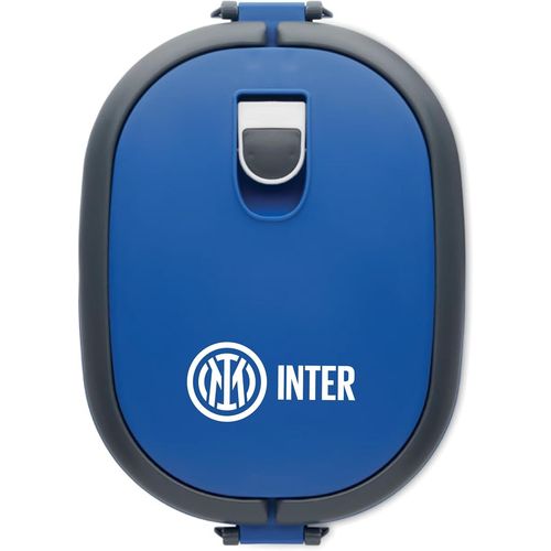 Kal- Boîte À Déjeuner, Pour École, Plage, Sport, Mer Et Voyage, Produit Officiel, Pour Tous Les Fans Nerazzurri, Bleu (Royal), 14 X 20 X 6,5 Cm