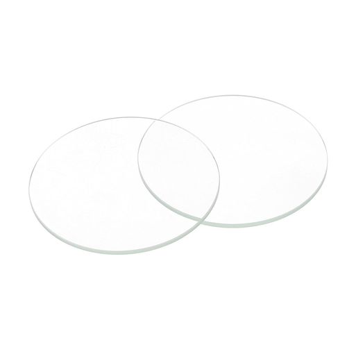Kal-2pcs Verre De Montre En Cristal, 38,5mm Verres Ronds Plats De Montre En Cristal De Remplacement Pour Réparateur De Montres, Clair