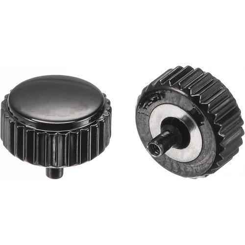 Kal-2pcs Montre Couronne, Sus304 Tête Longue Tige, Montre Couronne 6x7mm