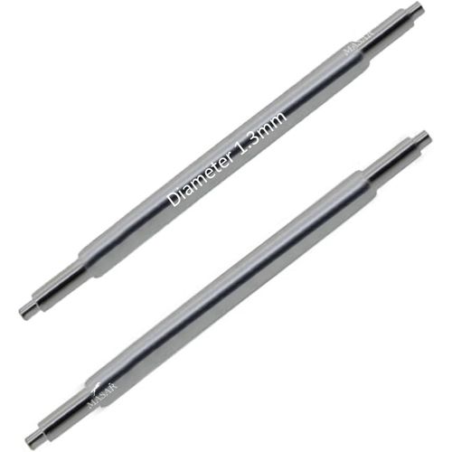 Kal-Ø 1,0mm / 1,2mm / 1,3mm \U2013 Fines - Barres À Ressort Montre Premium \U2013 Inox 316l \U2013 Barrettes Pour Bracelet De Montre Anses Espacement 6 À 24mm \U2013 Réparations \U2013 Lot De 2 Pièce