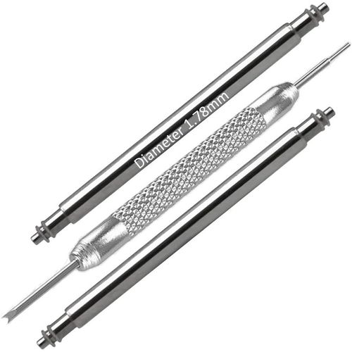 Kal-12mm À 30mm Premium Diamètre 1,78mm - Premium \U2013 Haut De Gamme \U2013 Barres À Ressort Pour Bracelet De Montre - Acier Inoxydable \U2013 2 Pcs + 1 Outil