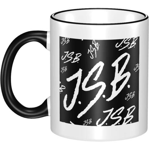 Troisième Génération J Soul Brothers Anime Mug Résistant À La Chaleur Et Au Froid Grande Capacité 330 Ml Tasse À Café Poterie Céramique Tasse De Petit Déjeuner Personnage Cadeau D'anniversaire Noir