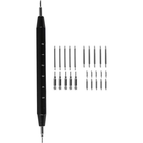 Kal-Kit De Remplacement De Goupille De Bracelet De Montre 111 Pièces Kit D'outils De Barre De Ressort De Montre Outil De Réparation De Bracelet De Montre Outil De Retrait De Barre De Ressort