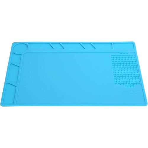 Kal-Tapis De Réparation De Montre, Tapis De Soudure Antistatique Professionnel De 12,2 * 8,9 Pouces, Caoutchouc Souple Pour Les Horlogers Organisant La Soudure De Réparation