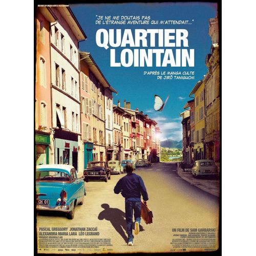 Quartier Lointain - Affiche Originale De Cinéma - Format 40x60 Cm - Un Film De Sam Garbarski Avec Pascal Greggory, Jonathan Zaccaï, Alexandra Maria Lara, Léo Legrand - Année 2010