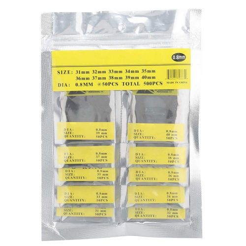 Kal-Joint Torique Caoutchouc, Joint Torique Montre Kit, Joints Toriques Accessoires Bague Montre Couverture Arrière Matériau Sceller Flexible Pour Outil Réparation 500pcs