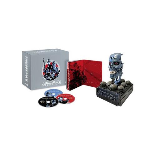 Terminator 2 - 4k Ultra Hd + Blu-Ray 3d + Blu-Ray - Édition Limitée "Endo Skull