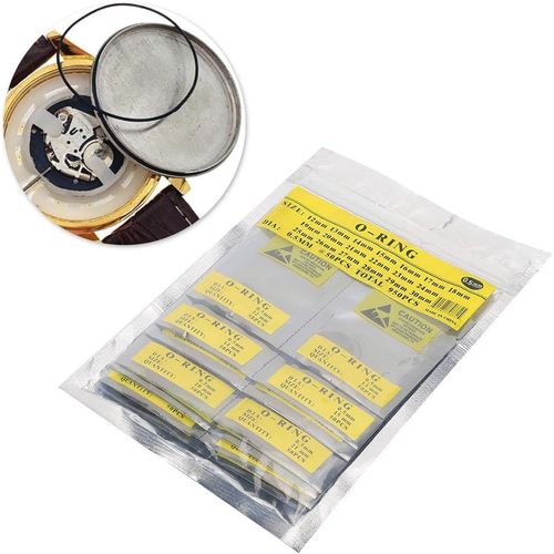 Kal-Kit De Joints Toriques - Rondelles En Caoutchouc Étanches - Rondelles En Caoutchouc - Accessoire De Montre (Bague Étanche De 0,5 Mm)