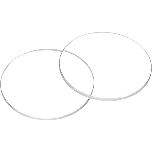 Kal-2pcs Verre De Montre En Cristal 30mm Dia 1.2mm Bord Biseauté Plat Rond Verre Ultra-Clair Visage De Montre Crystals Len Cadran Miroir Pièces De Rechange Pour Réparation De Montre