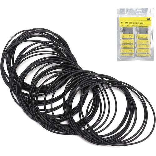 Kal-500 Pcs Joint Torique, Joint De Montre Joint En Caoutchouc Joint De Couverture Arrière, Kits D'assortiment De Joints Toriques En Caoutchouc, Joint D'étanchéité Outil De Réparation De Montre(0,8)