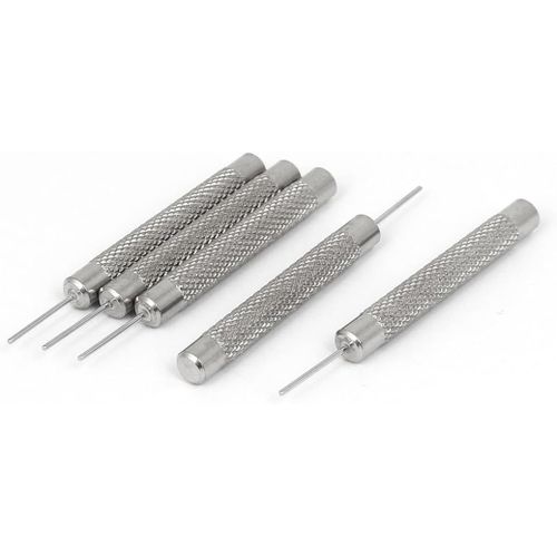 Kal-Sourcing Map Dia 0,8mm Bande Montre Extrémité Axe Liaison Sangle Dissolvant Repair Outil Poinçon 5pcs