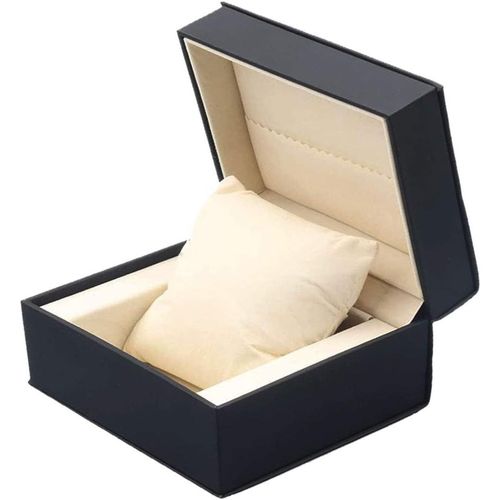 Kal-Boîte À Montres, Bracelets, Colliers - Boîte Cadeau En Cuir Pu Noir