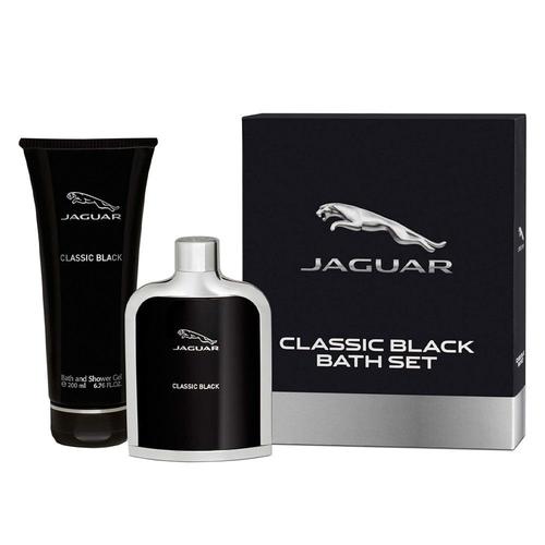 Coffret Eau De Toilette + Gel Douche Jaguar Black Bath 