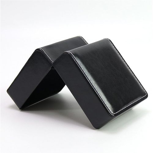 Kal-Boite A Montre, Boîtes Cadeau Avec Coussin Pour La Plupart Des Montres, Montre Connectée Et Bijoux Accessoire, Coffret Montre En Cuir Pu Pour Cadeau Homme (1, Noir Brillant)