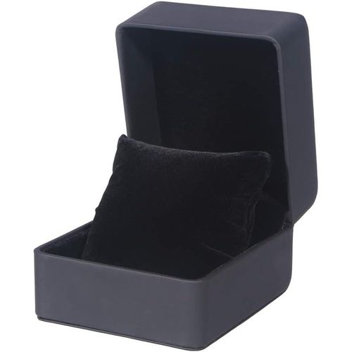 Kal-Cas De Montre De Voyage Boîte De Rangement Unique Organisateur De Bijoux Boîte-Cadeau Collier Cas Pour Porte-Collier Anneaux Bracelets Montre Rouge