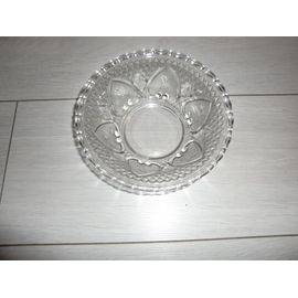 Petit Saladier En Verre Ciselé