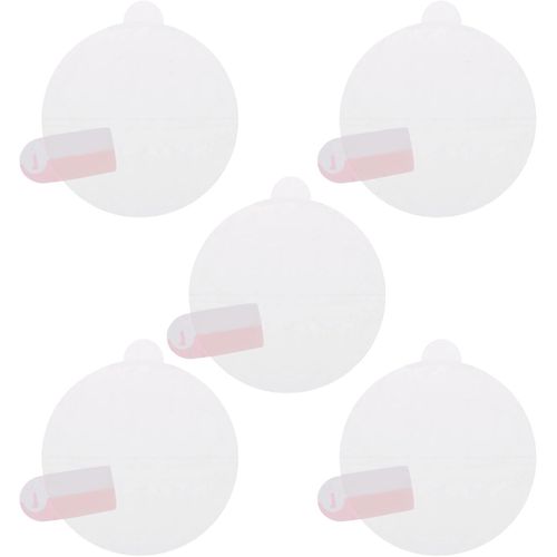 Kal-5pcs Protecteurs D'écran En Verre Pour Montre De 42 Mm, Tpu Anti-Lumière Bleue, Anti-Rayures, Imperméables, Universels, Pour Écran De Montre Intelligente Rond