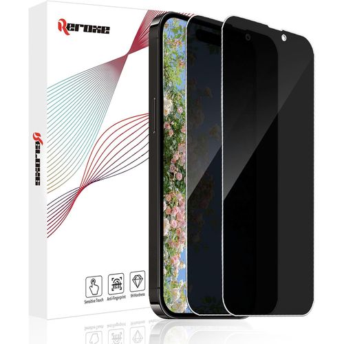 Kal-Lot De 2 Films De Protection D'écran En Verre Blindé Pour Iphone 15 Pro - Bords 2,5d - Haute Sensibilité - Ultra Transparent - 15 Pro - Sans Bulles - Dureté 9h - Anti-Rayures - Brise-Vue