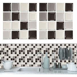 Carrelage autocollant mural salle de bain et cuisuine - carreaux de ciment  adhesif/Carrelage adhésif mural - Adhésive décorative à carreaux/Design  Marbre Blanc - 20x20 cm (20 pièces) : : Cuisine et Maison