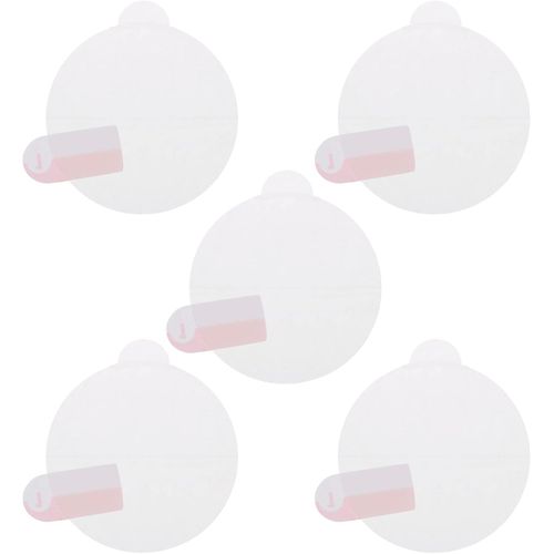 Kal-5pcs Protecteurs D'écran En Verre Pour Montre De 38 Mm, Tpu Anti-Lumière Bleue, Anti-Rayures, Imperméables, Universels, Pour Écran De Montre Intelligente Rond