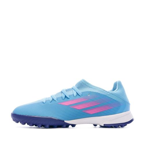 Chaussures De Football Bleu Enfant Adidas Speedflow