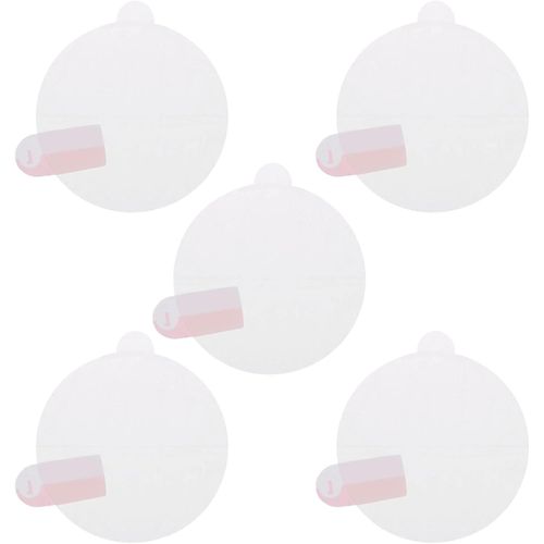 Kal-5pcs Protecteurs D'écran En Verre Pour Montre De 43 Mm, Tpu Anti-Lumière Bleue, Anti-Rayures, Imperméables, Universels, Pour Écran De Montre Intelligente Rond