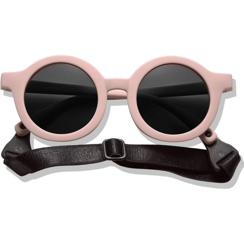 Kathlelxh-Lunettes De Soleil Rondes Pour Enfant De 1,5 À 8 Ans - Protection Uv 100 % - Sans Bpa - Lunettes De Soleil Sans Substances Nocives Pour Garçon Avec Bande - Design Suédois - Lunette[H1130]