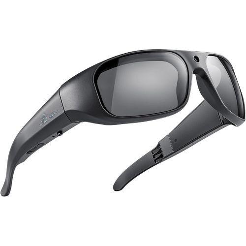 Kathlelxh-Oho 4k Ultra Hd Water Resistance Video Sunglasses, Sport Smart Glasses Camera With Built-In 64gb Memory And Polarized Uv400 Protection Safety Lenses,Un X Sport Design[H1147]