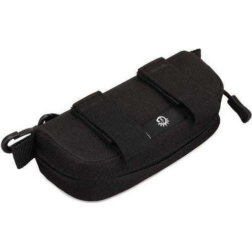 Kathlelxh-Étui Lunette Tactique Pour Ceinture, Étui À Lunettes Pochette De Soleil Molle Zipper En Nylon Avec Clip Pour Homme Femme[H955]
