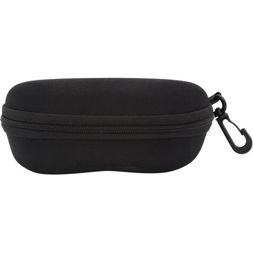 Kathlelxh-Étui À Lunettes Noire Rigide ¿ Boîte Pour Lunettes De Soleil Vue Lecture Protection Natation Avec Clip Pour Attache Ceiunture Pour Femme Homme Enfant Voiture Mode Design Fashion Fe[H422]