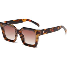 Monture épaisse Vintage Années 90 Lunettes De Soleil Rétro Carrées - Monture épaisse Vintage - Style Années 90 - UV400 Accessoire Mode Unisexe