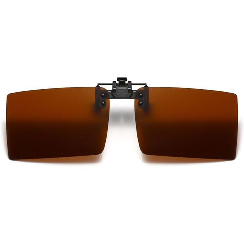 Kathlelxh-Clip Lunettes De Soleil Polarisées Pour Hommes Femmes Sans Monture Clip Solaire Pour Lunettes De Vue Rectangulaire Lunettes De Soleil À Clipser[H682]