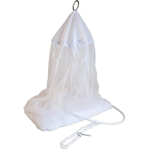 Kal-Moustiquaire Ciel De Lit, Protection Efficace Contre Les Insectes Pour Les Lits Une Ou Deux Personnes, 2,2 X 8,5 M, Blanc, 03473
