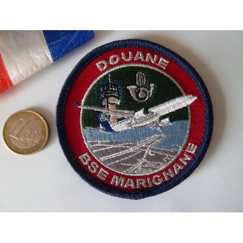 Écusson Douane Bse Marignane Brigades De Surveillance Extérieure Insigne Tissu